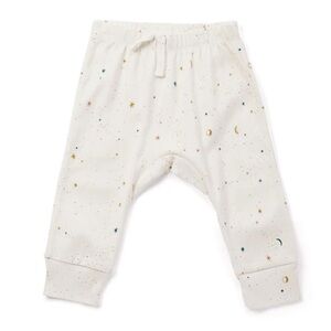 Pehr Cream Starry harem Bottoms 6-12 months